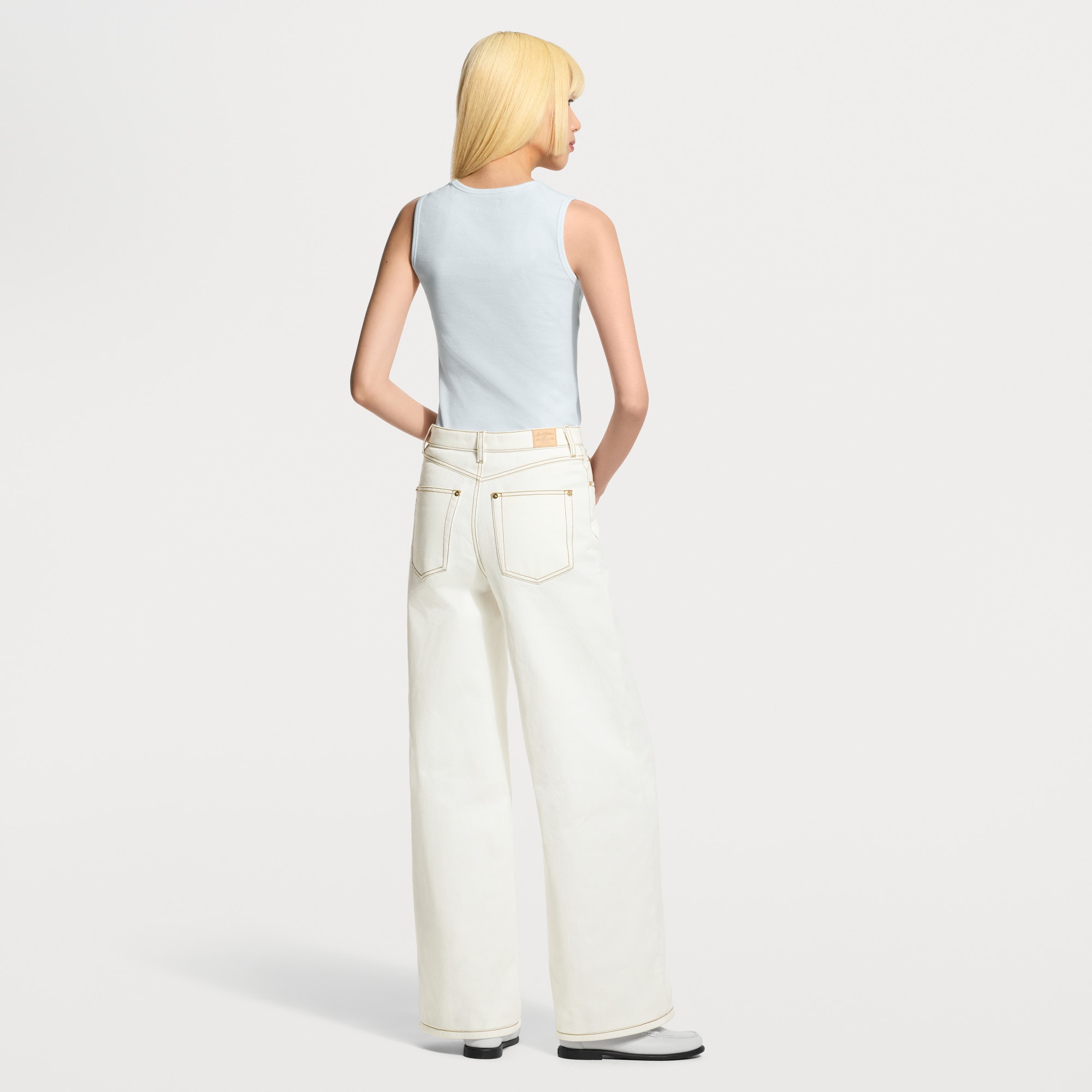 Contrast Stitch Utility Jeans - Women - Ready-to-Wear | LOUIS
